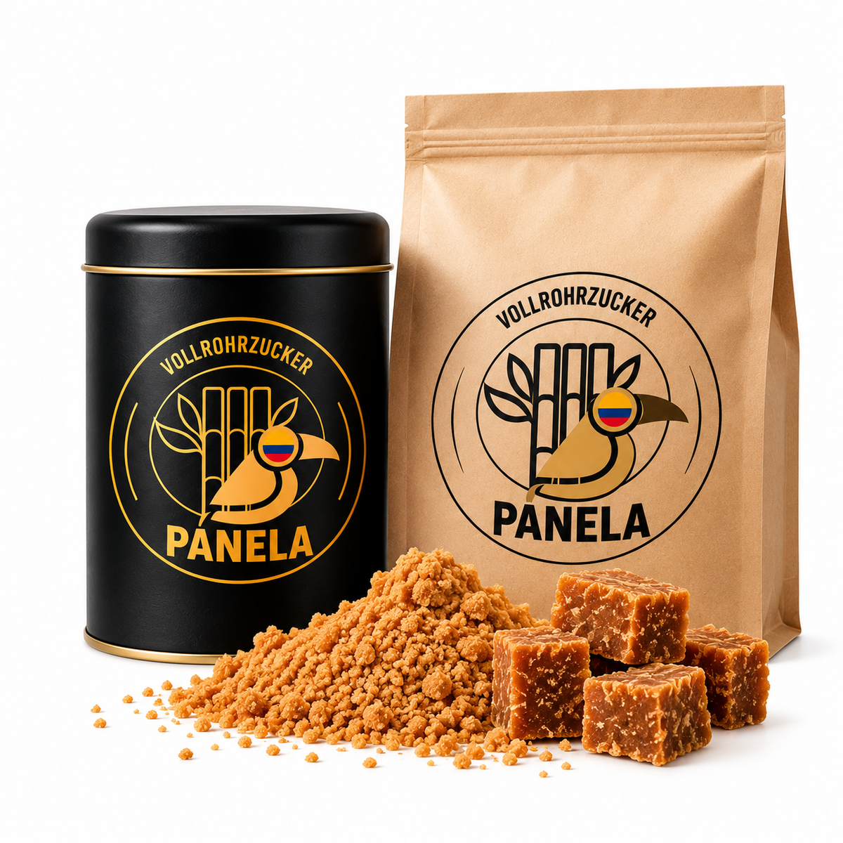 Panela Pulver aus Kolumbien – Natürlicher Rohrzucker